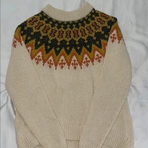 Madewell Fair Isle sweater
